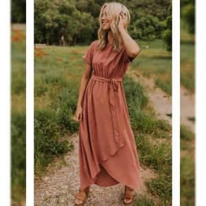 Wrap Maxi Dress